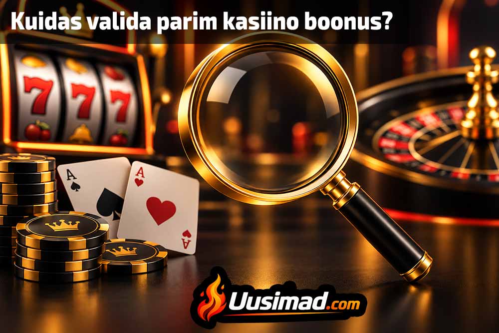 Vali parim boonus