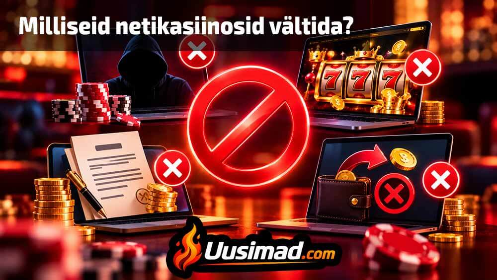 Milliseid netikasiinosid vältida
