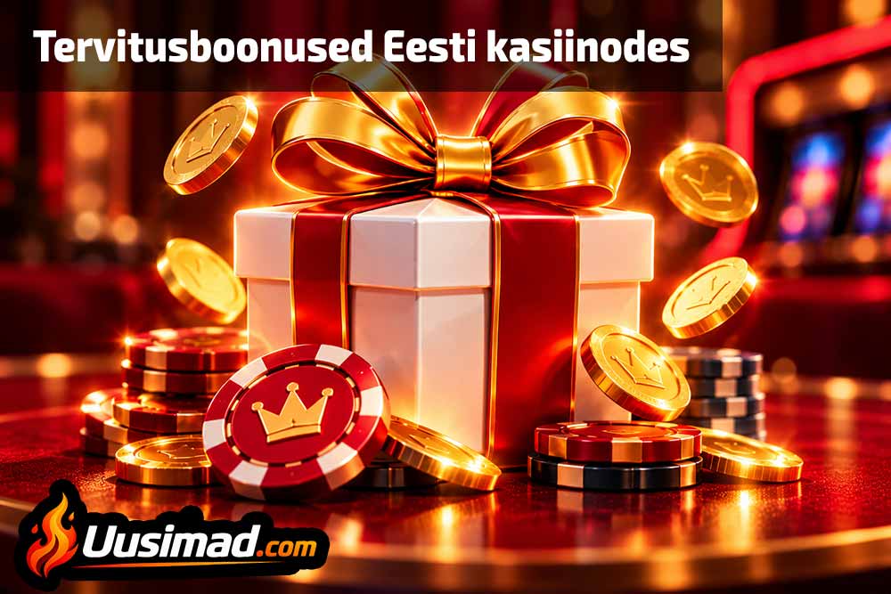 Tervitusboonused Eesti kasiinodes
